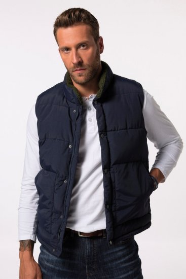 JP1880 831193 Vest teddyvoodriga Tumesinine - Jakid ja joped - Joped, suured suurused: 2XL – 12XL