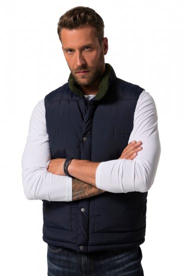 JP1880 831193 Vest teddyvoodriga Tumesinine - Jakid ja joped - Joped, suured suurused: 2XL – 12XL