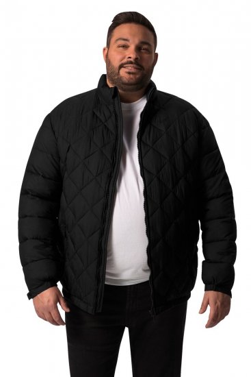 Men+ 494 Tepitud jope püstkraega Must - Jakid ja joped - Joped, suured suurused: 2XL – 12XL