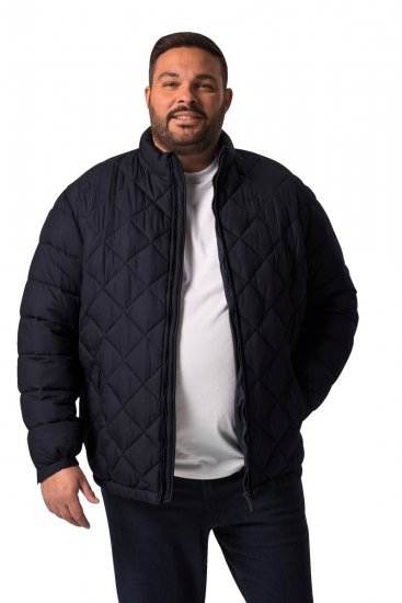 Men+ 494 Tepitud jope püstkraega Tumesinine - Jakid ja joped - Joped, suured suurused: 2XL – 12XL