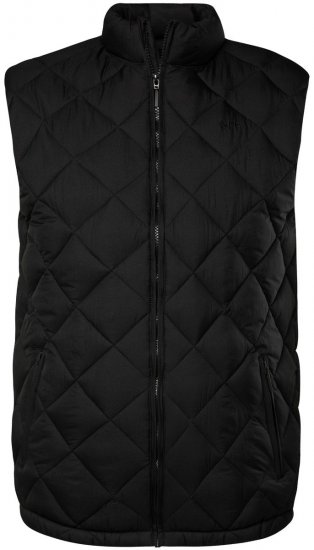 Men+ 578 Tepitud vest püstkraega Must - Jakid ja joped - Joped, suured suurused: 2XL – 12XL