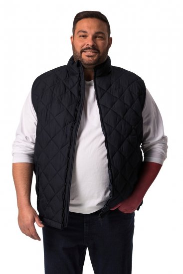 Men+ 578 Tepitud vest püstkraega Tumesinine - Jakid ja joped - Joped, suured suurused: 2XL – 12XL