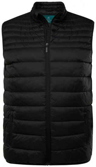 Boston Park 583 Tepitud vest püstkraega Must - Jakid ja joped - Joped, suured suurused: 2XL – 12XL
