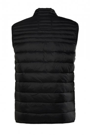 Boston Park 583 Tepitud vest püstkraega Must - Jakid ja joped - Joped, suured suurused: 2XL – 12XL