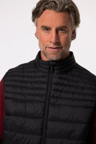 Boston Park 583 Tepitud vest püstkraega Must - Jakid ja joped - Joped, suured suurused: 2XL – 12XL