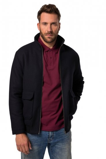 JP1880 831627 Villasegust bomberjope Tumesinine - Jakid ja joped - Joped, suured suurused: 2XL – 12XL