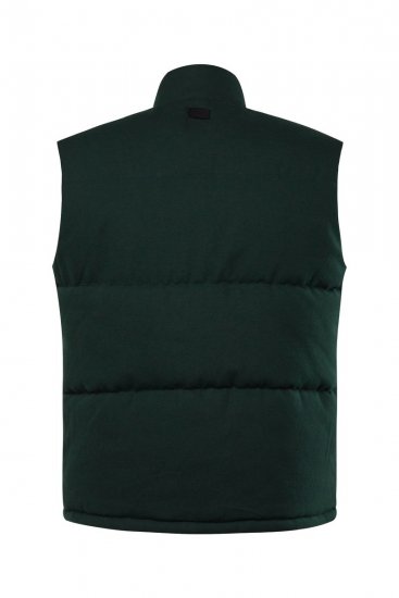 STHUGE 831896 Vateeritud flanellvest Tumeroheline - Jakid ja joped - Joped, suured suurused: 2XL – 12XL