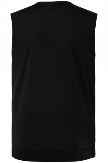 Men+ 248 Varrukateta T-särk bellyfit Must - T-särgid - Suured T-särgid 2XL – 14XL