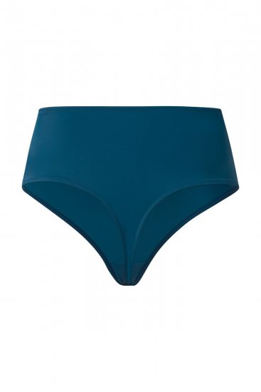 Ulla Popken 832864 Pitsiga stringid Petrool - Aluspüksid - 
