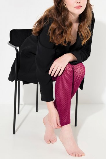 Ulla Popken 833718 Pitsiga sukkretuusid Marjapunane - Sukkpüksid & sokid - 