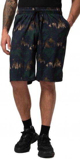 JP1880 Jay-Pi Bermuda QuickDry Mesh Fitness Shorts Khaki - Spordiriided & outdoor - Suured suurused meeste spordiriided