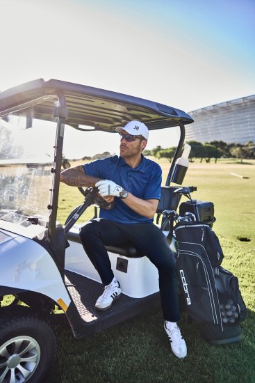 JP1880 Jay-Pi QuickDry Golf Polo Shirt Titanium Blue - Spordiriided & outdoor - Suured suurused meeste spordiriided