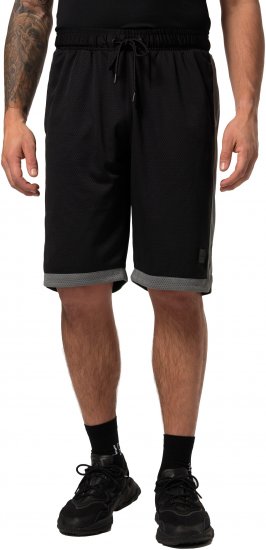 JP1880 Jay-Pi Bermuda QuickDry Mesh Fitness Shorts Black - Spordiriided & outdoor - Suured suurused meeste spordiriided