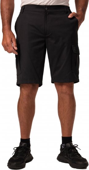 JP1880 Jay-Pi Bermuda QuickDry Cargo Shorts Black - Spordiriided & outdoor - Suured suurused meeste spordiriided