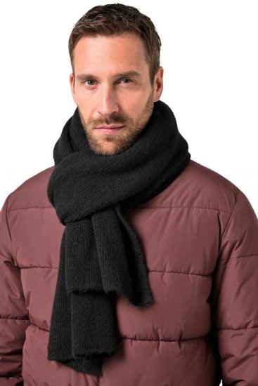 JP1880 834031 Kootud sall Must - Sallid - 