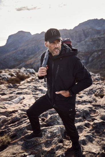 JP1880 Jay-Pi Functional Jacket Black - Spordiriided & outdoor - Suured suurused meeste spordiriided
