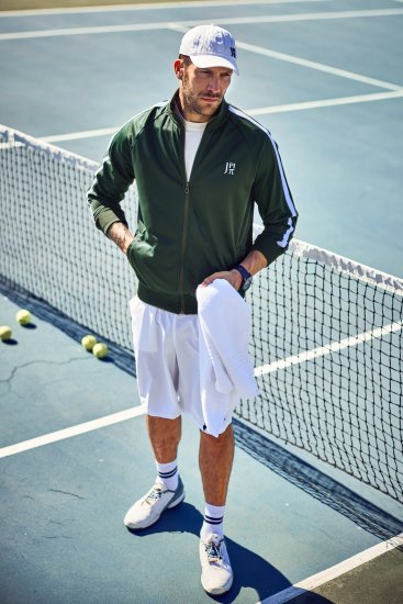 JP1880 Jay-Pi Fitness Technical Training Jacket Dark Green - Spordiriided & outdoor - Suured suurused meeste spordiriided