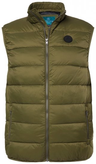Boston Park 460 Tepitud vest püstkraega Oliivroheline - Jakid ja joped - Joped, suured suurused: 2XL – 12XL