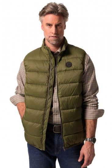Boston Park 460 Tepitud vest püstkraega Oliivroheline - Jakid ja joped - Joped, suured suurused: 2XL – 12XL