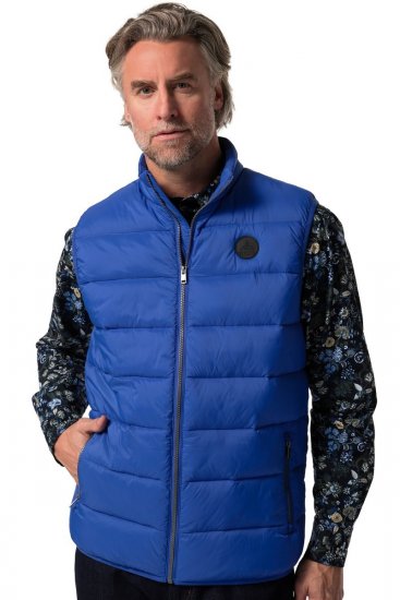 Boston Park 460 Tepitud vest püstkraega Sinine - Jakid ja joped - Joped, suured suurused: 2XL – 12XL