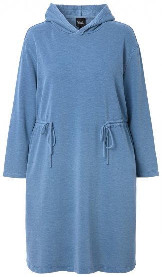 Ulla Popken 834536 Kapuutsiga dressikleit Denimsinine - Dressikleidid - 