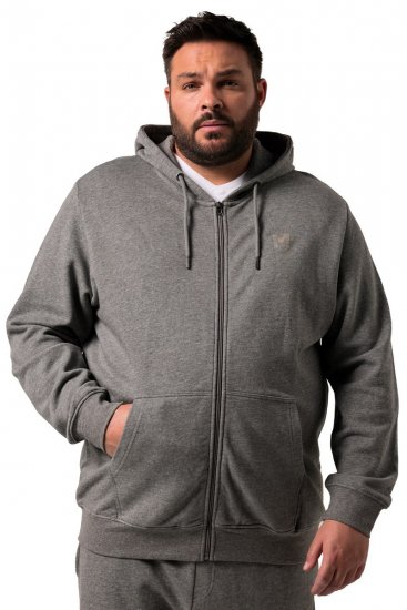 Men+ 851 Lukuga dressipluus Hallmeleeritud - Sviitrid ja dressipluusid - Meeste suured kapuutsiga jakid suurustes 2XL – 14XL