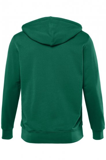 Men+ 851 Lukuga dressipluus Roheline - Sviitrid ja dressipluusid - Meeste suured kapuutsiga jakid suurustes 2XL – 14XL