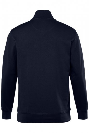 Men+ 856 Poolluku pusa Tumesinine - Sviitrid ja dressipluusid - Meeste suured kapuutsiga jakid suurustes 2XL – 14XL