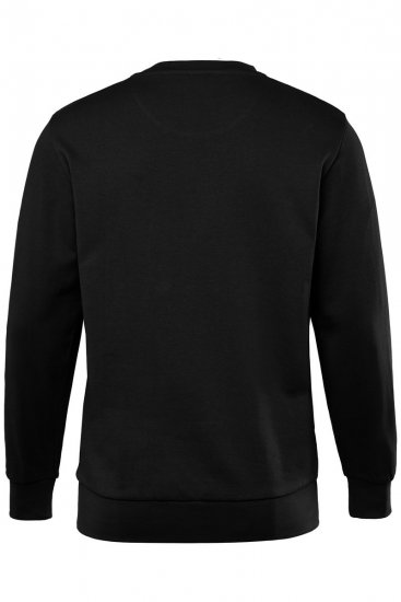 Men+ 865 Dressipluus Must - Sviitrid ja dressipluusid - Meeste suured kapuutsiga jakid suurustes 2XL – 14XL