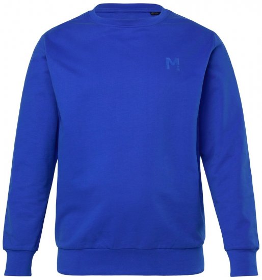 Men+ 865 Dressipluus Koobaltsinine - Sviitrid ja dressipluusid - Meeste suured kapuutsiga jakid suurustes 2XL – 14XL