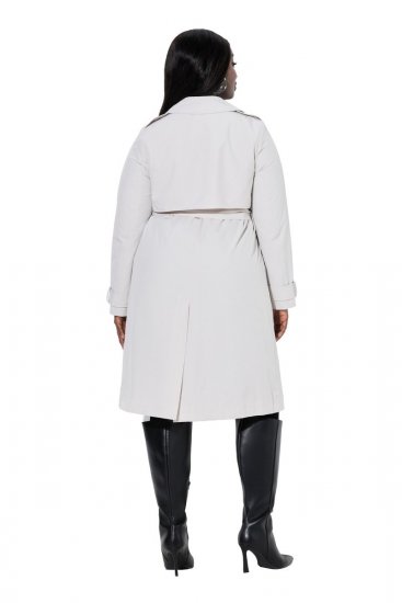 Ulla Popken 834990 Trentškot Taupe - Mantlid - Naiste mantlid suurtes suurustes