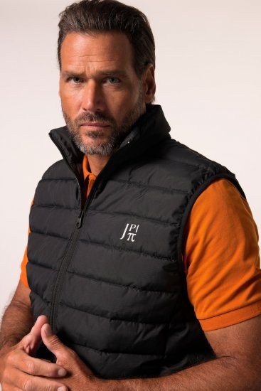 Jay-Pi 835324 Kokkupandav tepitud vest Must - Jakid ja joped - Joped, suured suurused: 2XL – 12XL