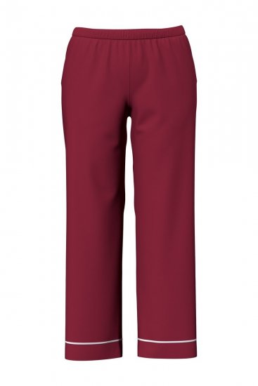 Ulla Popken 835397 Särgikraega lühikeste varrukatega pidžaama Lilla - Pidžaama/Loungewear - 