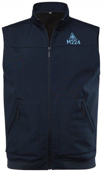Men+ 414 Softshell-vest püstkraega Tumesinine - Jakid ja joped - Joped, suured suurused: 2XL – 12XL