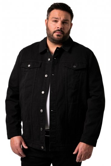 Men+ 446 Teksatagi rinnataskutega Must - Jakid ja joped - Joped, suured suurused: 2XL – 12XL