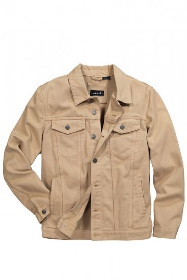 Men+ 446 Teksatagi rinnataskutega Liivabeež - Jakid ja joped - Joped, suured suurused: 2XL – 12XL