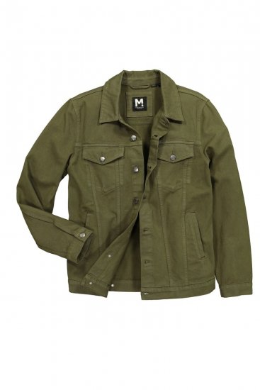 Men+ 446 Teksatagi rinnataskutega Tumeoliiv - Jakid ja joped - Joped, suured suurused: 2XL – 12XL