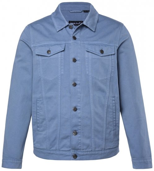Men+ 446 Teksatagi rinnataskutega Denimsinine - Jakid ja joped - Joped, suured suurused: 2XL – 12XL