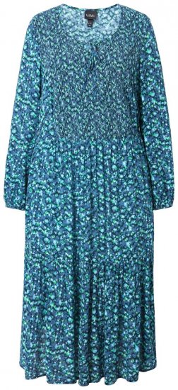 Ulla Popken 835713 Lilleline kleit Tumesinine - Maksikleidid - Plusssuuruses maxikleidid