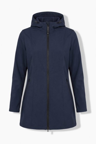 Ulla Popken 836064 Funktsionaalne jope Tumesinine - Joped - Suured naiste jakid