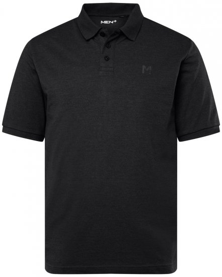 Men+ 256 Polosärk Must - Polosärgid - Meeste suured polosärgid 2XL – 8XL