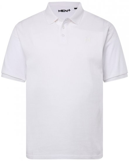 Men+ 256 Polosärk Valge - Polosärgid - Meeste suured polosärgid 2XL – 8XL