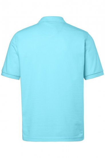 Men+ 256 Polosärk Heletürkiis - Polosärgid - Meeste suured polosärgid 2XL – 8XL