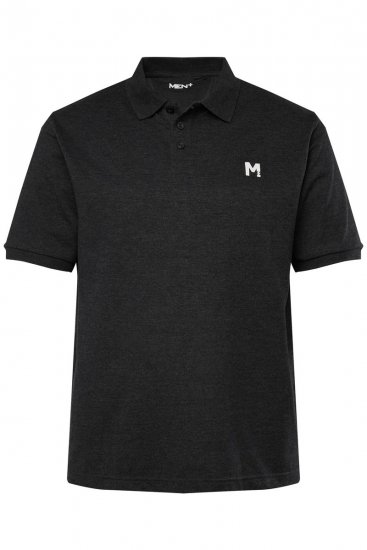 Men+ 258 Polosärk Must 2-pakk - Polosärgid - Meeste suured polosärgid 2XL – 8XL