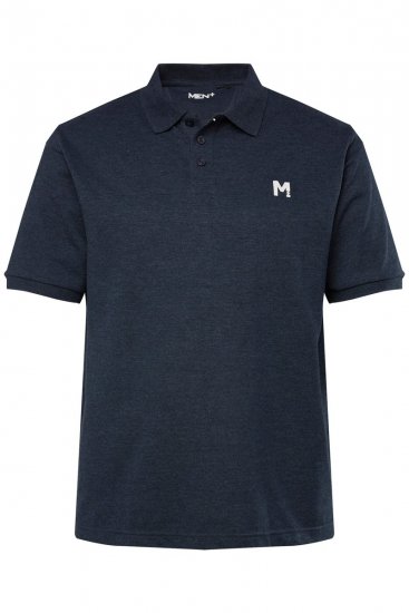Men+ 258 Polosärk Tumesinine 2-pakk - Polosärgid - Meeste suured polosärgid 2XL – 8XL