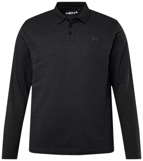 Men+ 270 Pika varrukaga Polosärk Must - Polosärgid - Meeste suured polosärgid 2XL – 8XL