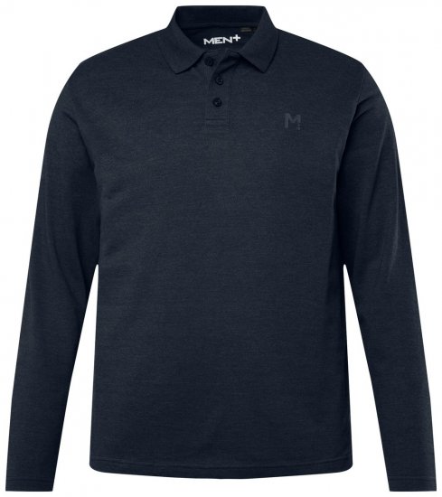 Men+ 270 Pika varrukaga Polosärk Tumesinine - Polosärgid - Meeste suured polosärgid 2XL – 8XL