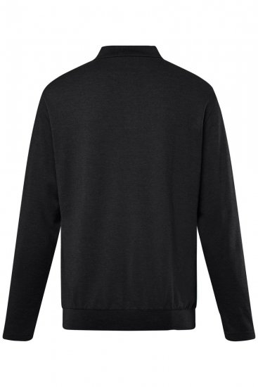 Men+ 274 Pika varrukaga Polosärk bellyfit Must - Polosärgid - Meeste suured polosärgid 2XL – 8XL