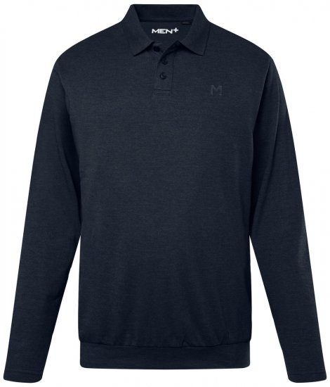 Men+ 274 Pika varrukaga Polosärk bellyfit Tumesinine - Polosärgid - Meeste suured polosärgid 2XL – 8XL