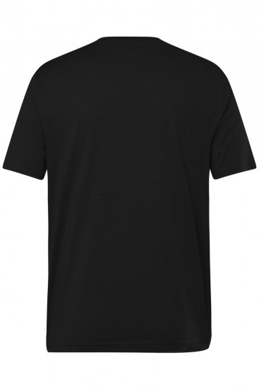 Men+ 276 Ümara kaelusega T-särk Must - T-särgid - Suured T-särgid 2XL – 14XL